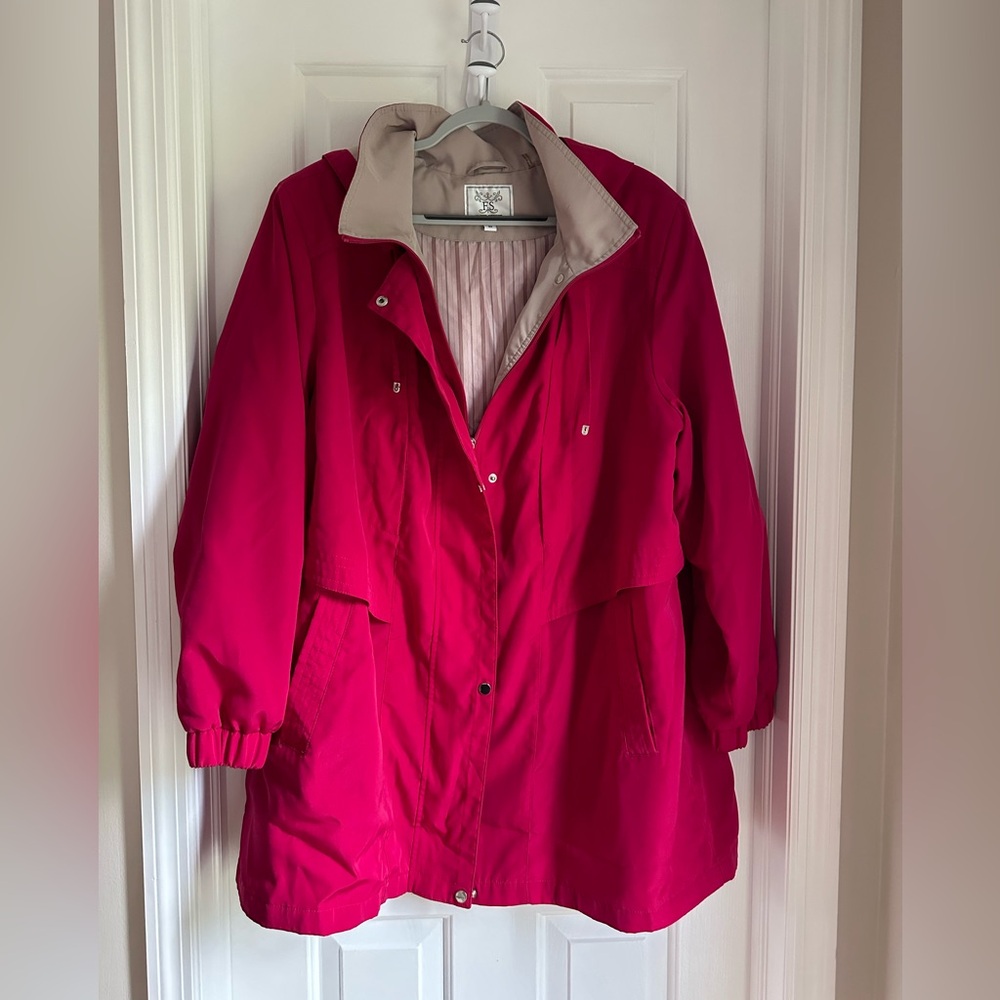 Fleet Street Rain Jacket size 3X
